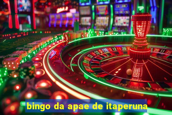 bingo da apae de itaperuna